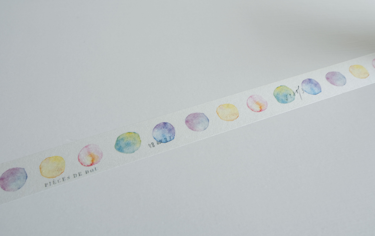 Yohaku Original Washi Tape- (Y-185) Fragment