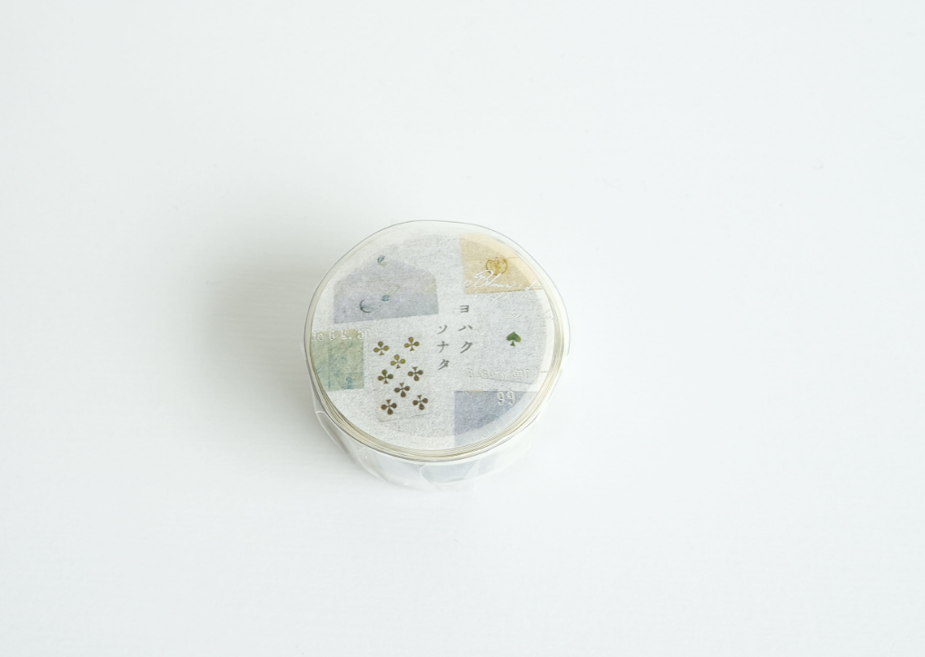 Yohaku Original Washi Tape- (YD-006) Sonata