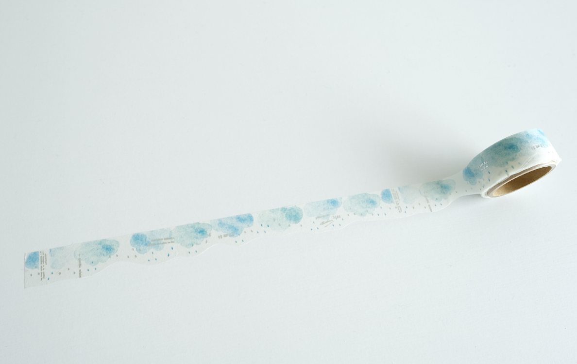 Yohaku Original Washi Tape- (YD-002) Hitoshizuku
