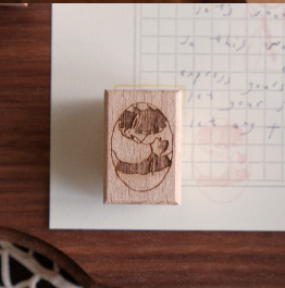 bighands Wanderlust in Dressing Rubber Stamps (6 designs)