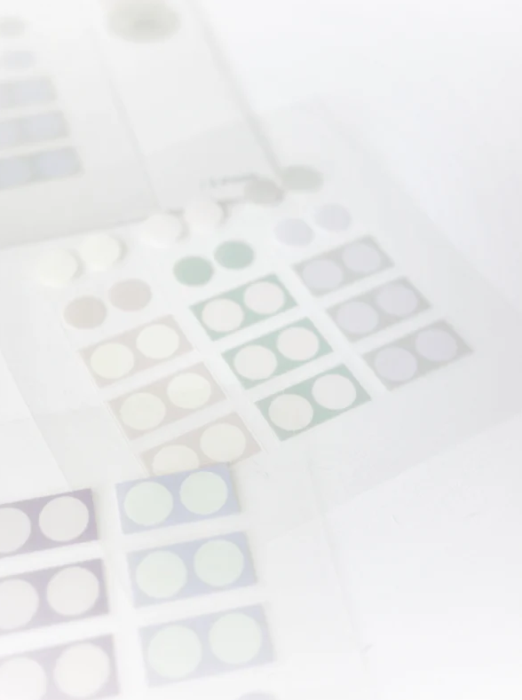 Nyret PET Stickers: Dot Pastel