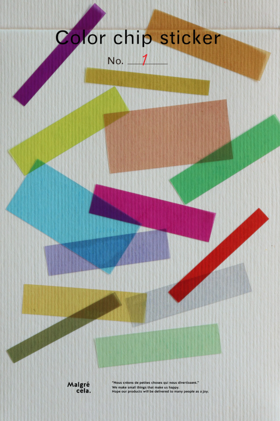 Colour Chip Sticker 1