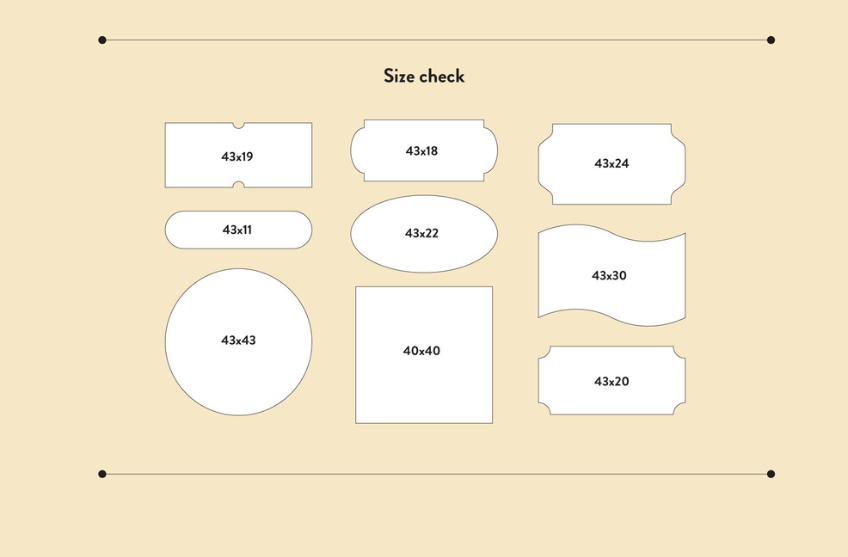 Petit Label Sticky Notes (3 designs)
