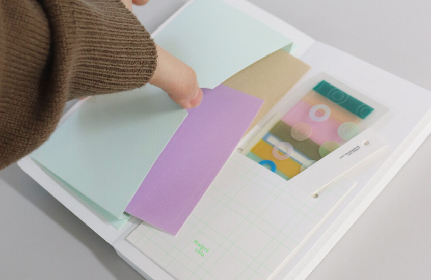 Paper Book Pockets