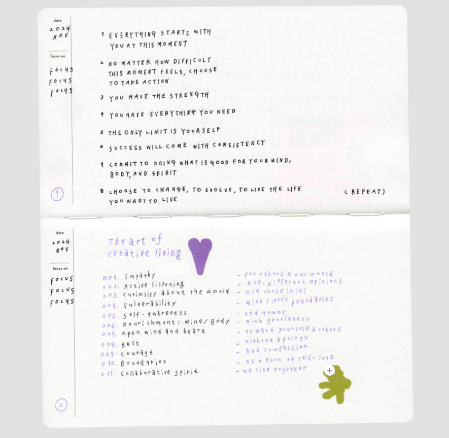 Analogue Keeper 2026 Diary: Monthly