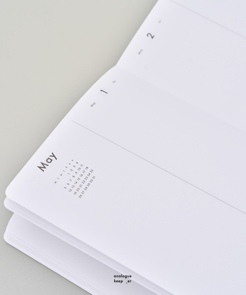 Analogue Keeper 2026 Diary: Daily