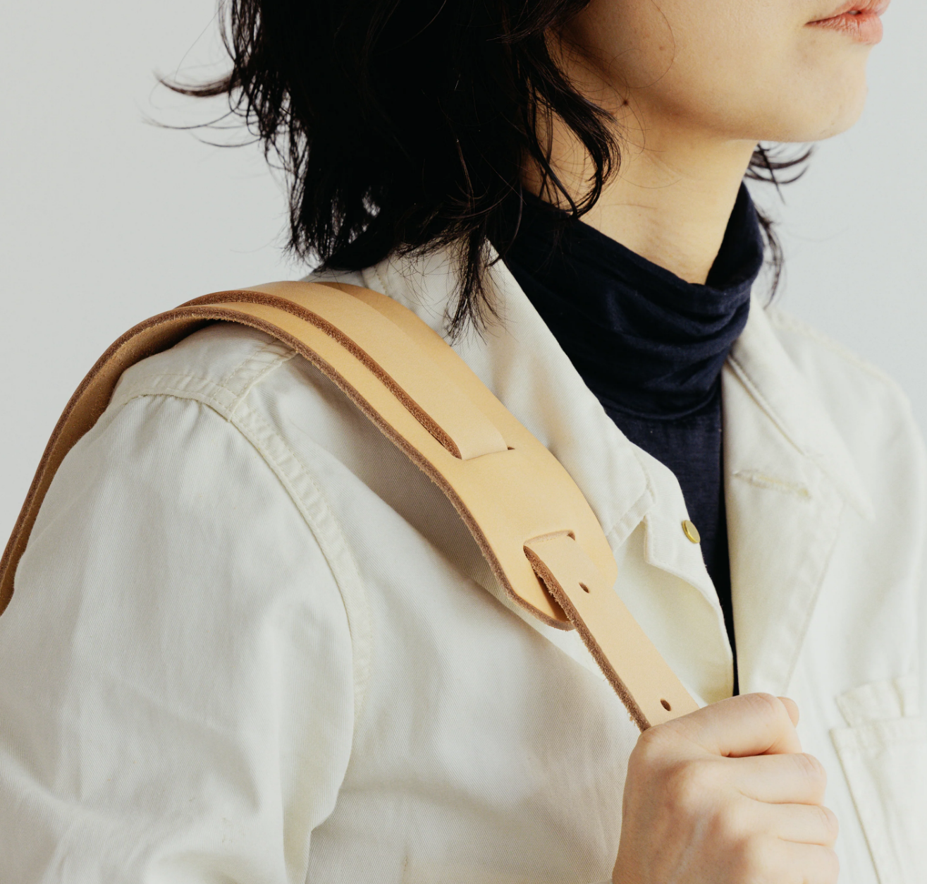 The Superior Labor-L Engineer Shoulder Bag: Gray Canvas