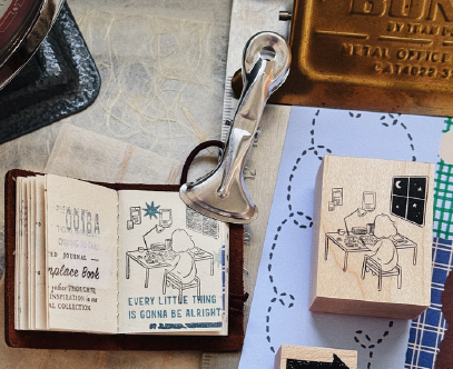 Penspapersplanner Series 8 Rubber Stamps: (10 designs)