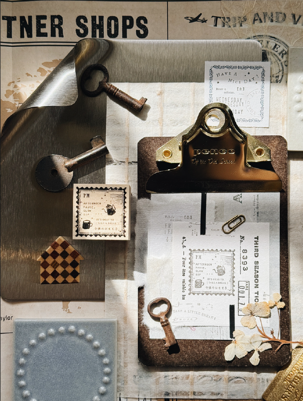 Penspapersplanner Little Pauses, Big Stories Rubber Stamp Series (8 designs)