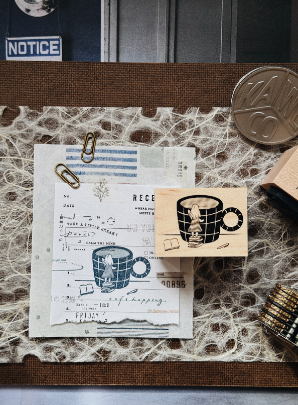 Penspapersplanner Little Pauses, Big Stories Rubber Stamp Series (8 designs)