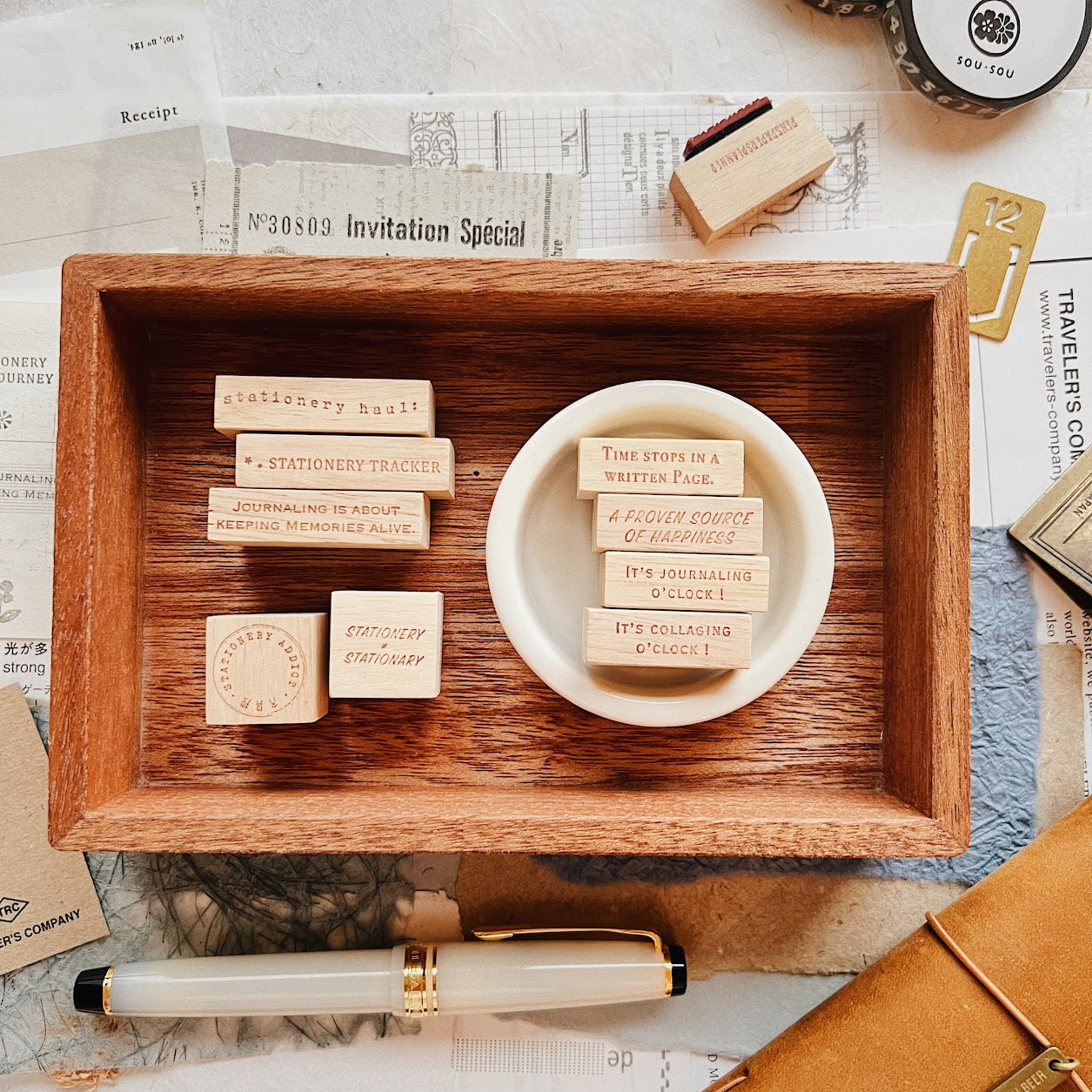 Penspapersplanner Series VI Rubber Stamps (17 designs)