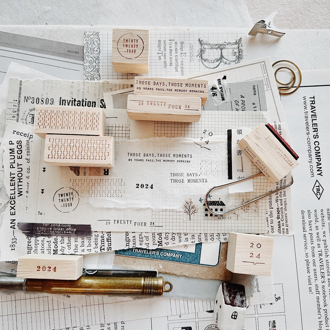 Penspapersplanner Series VI Rubber Stamps (17 designs)