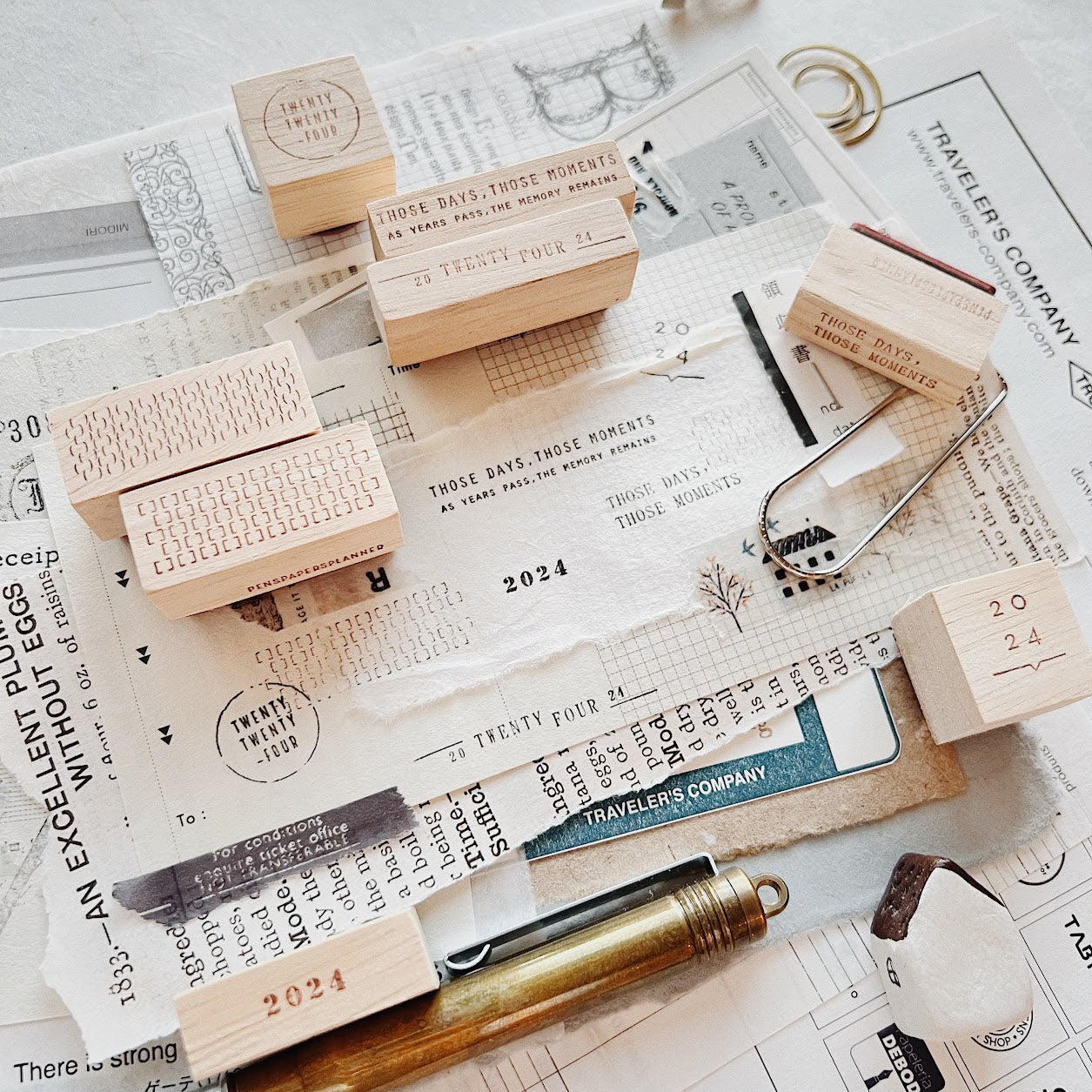 Penspapersplanner Series VI Rubber Stamps (17 designs)