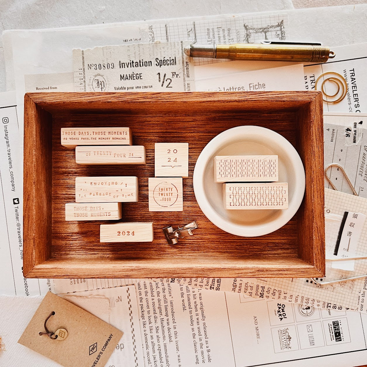 Penspapersplanner Series VI Rubber Stamps (17 designs)