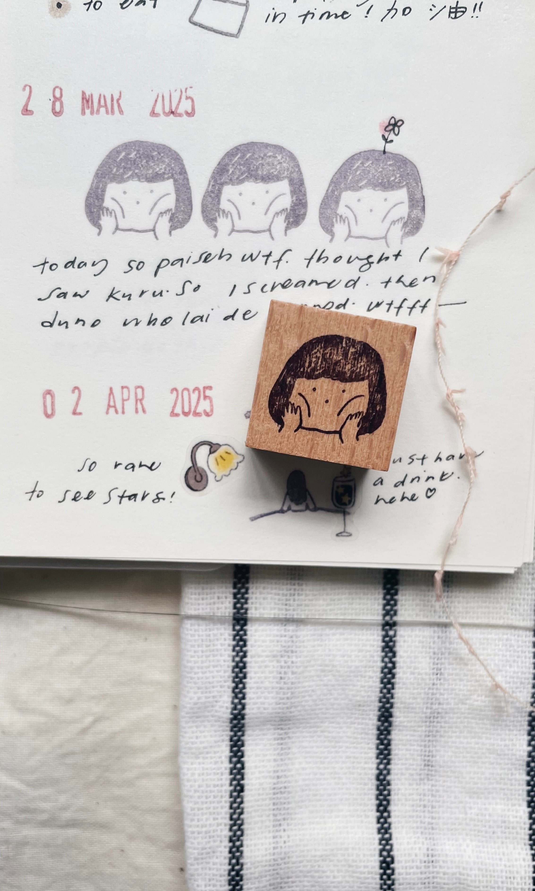 msbulat Rubber Stamp: Squish