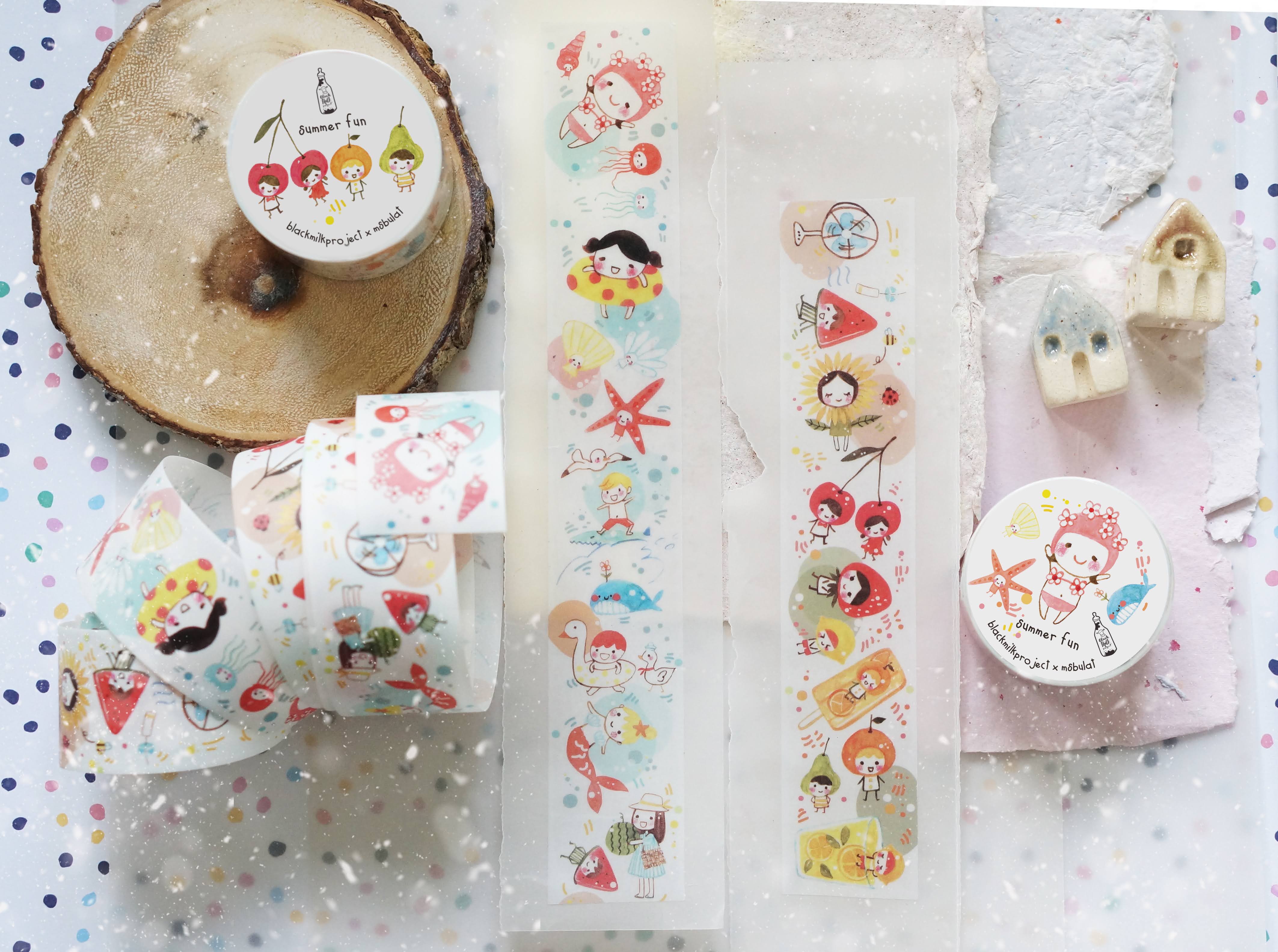 Black Milk Project Summer Fun Washi Tape