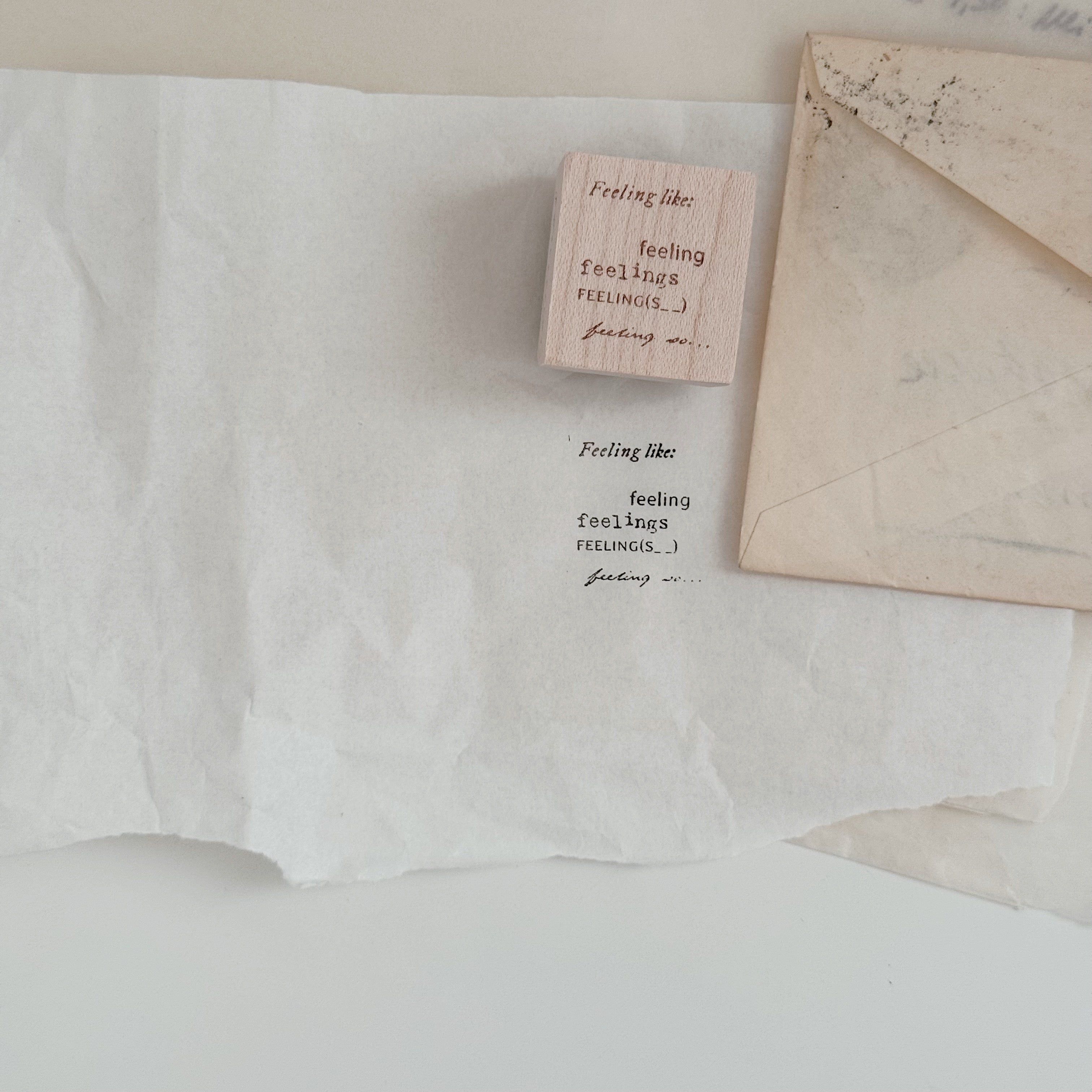 PC The Recorder Rubber Stamp (13 designs, sold separately)