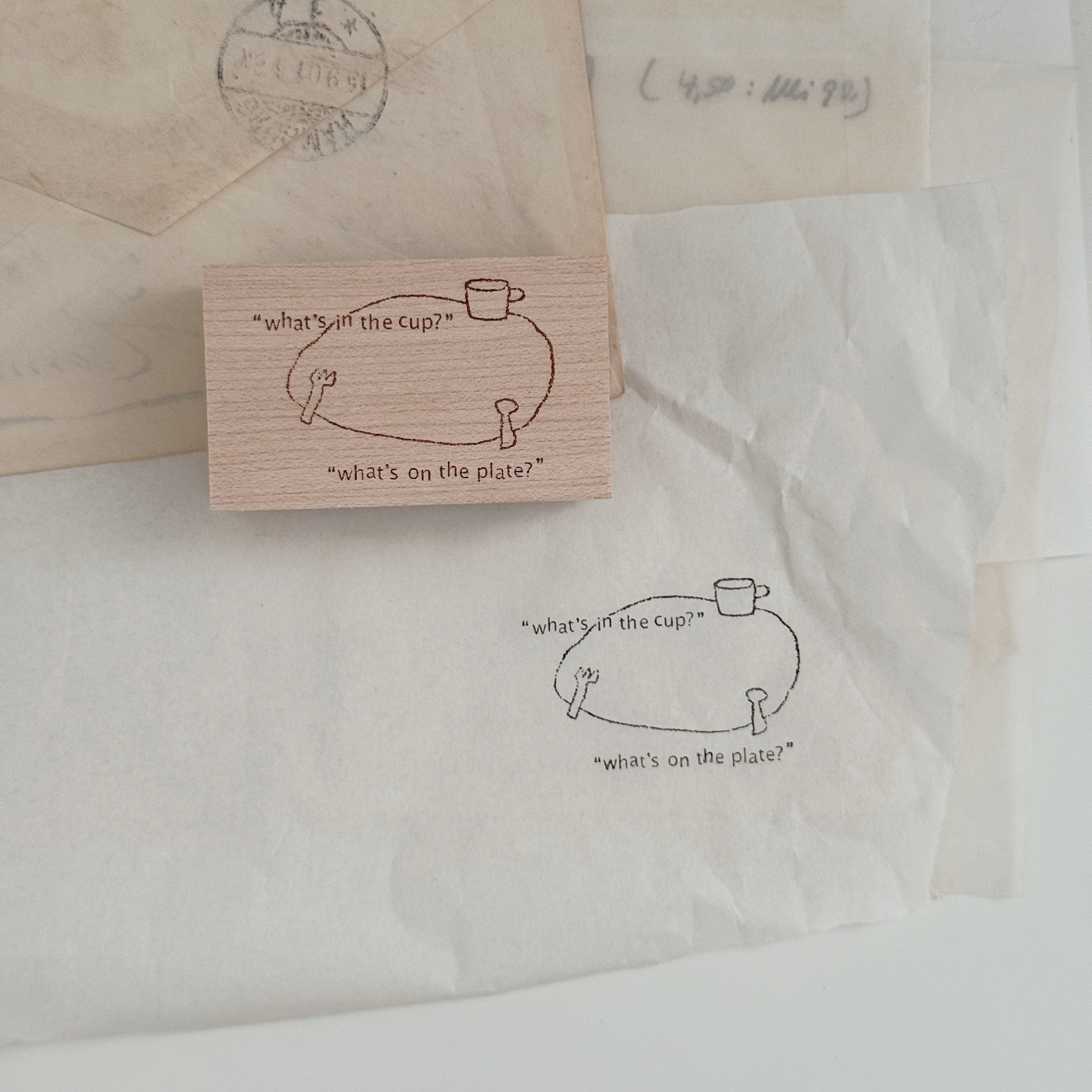 PC The Recorder Rubber Stamp (13 designs, sold separately)