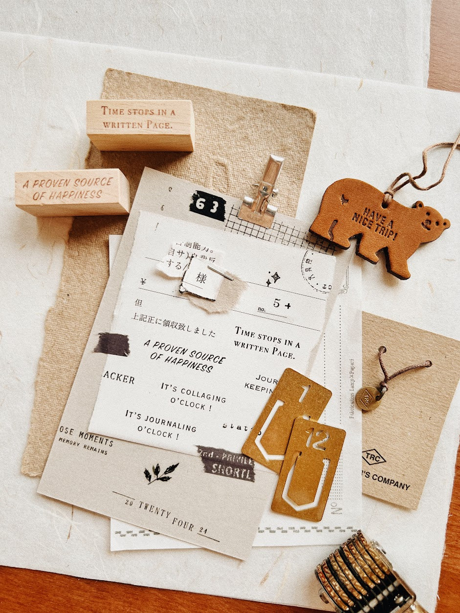 Penspapersplanner Series VI Rubber Stamps (17 designs)