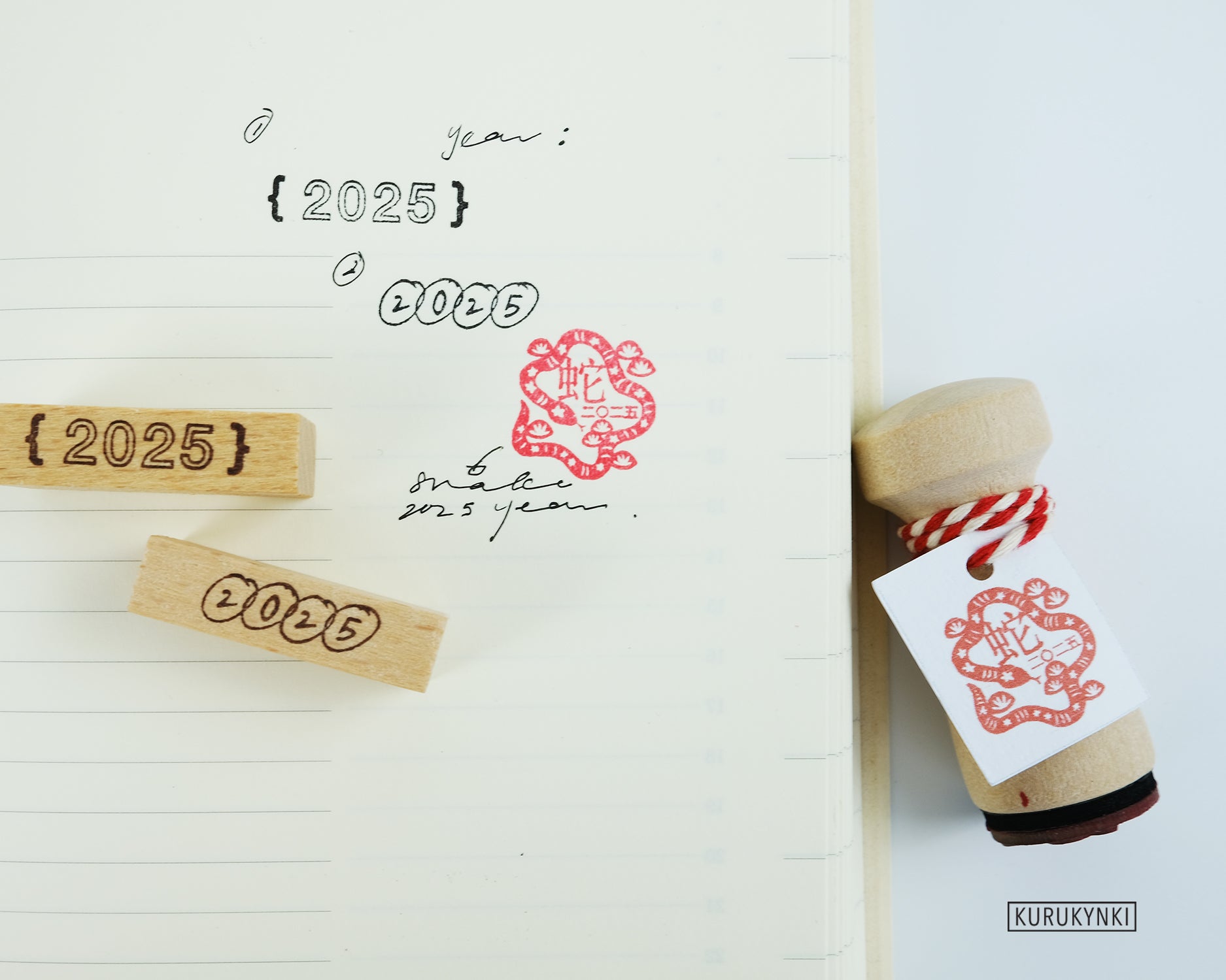 Kurukynki DAYS Rubber Stamp (5 sets)