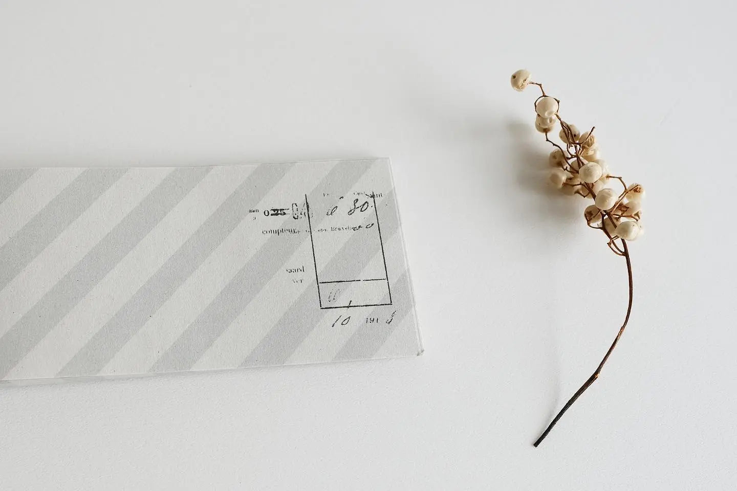Yohaku Letterpress Memopad- (M-110) Music
