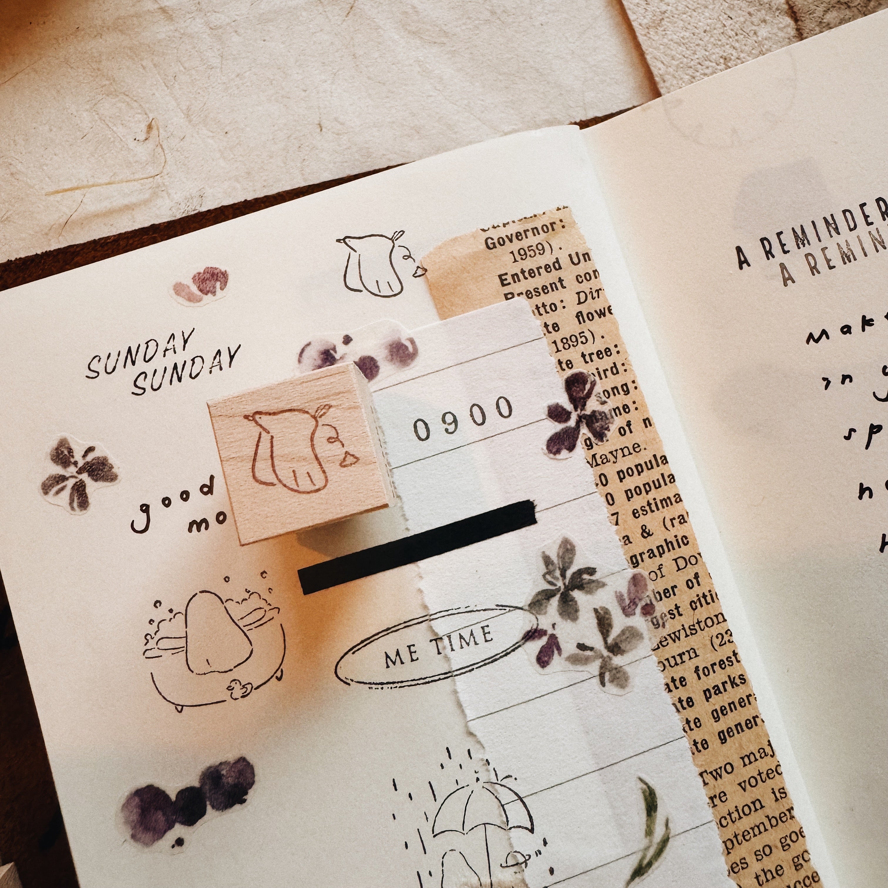 Penspapersplanner Series 8 Rubber Stamps: Silhouette (13 designs)