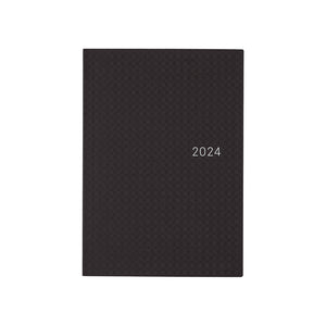 Hobonichi Techo 2024 HON A5- Paper Series: Black Gingham