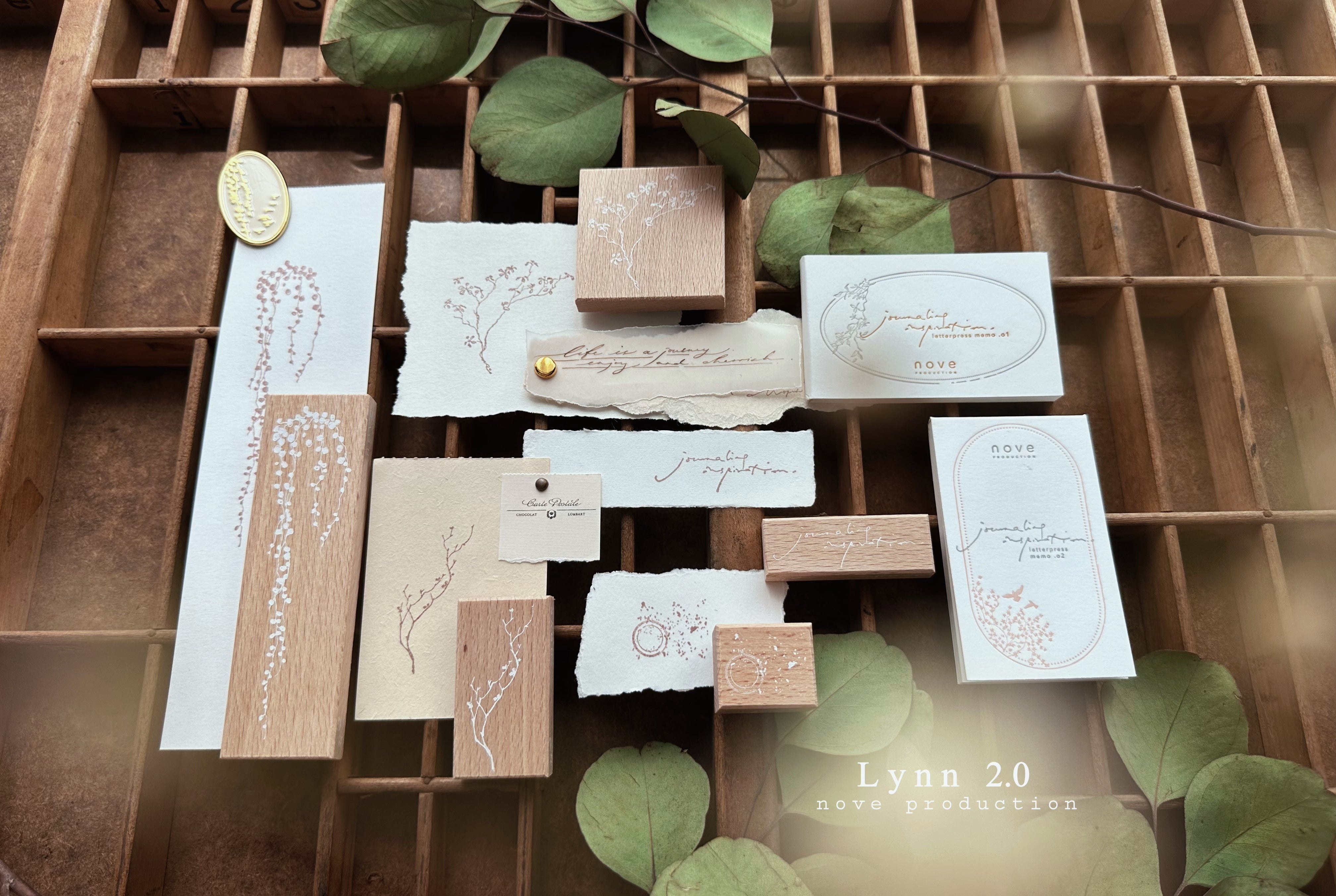 Nove Lynn 2.0 Rubber Stamp Collection (5 types)