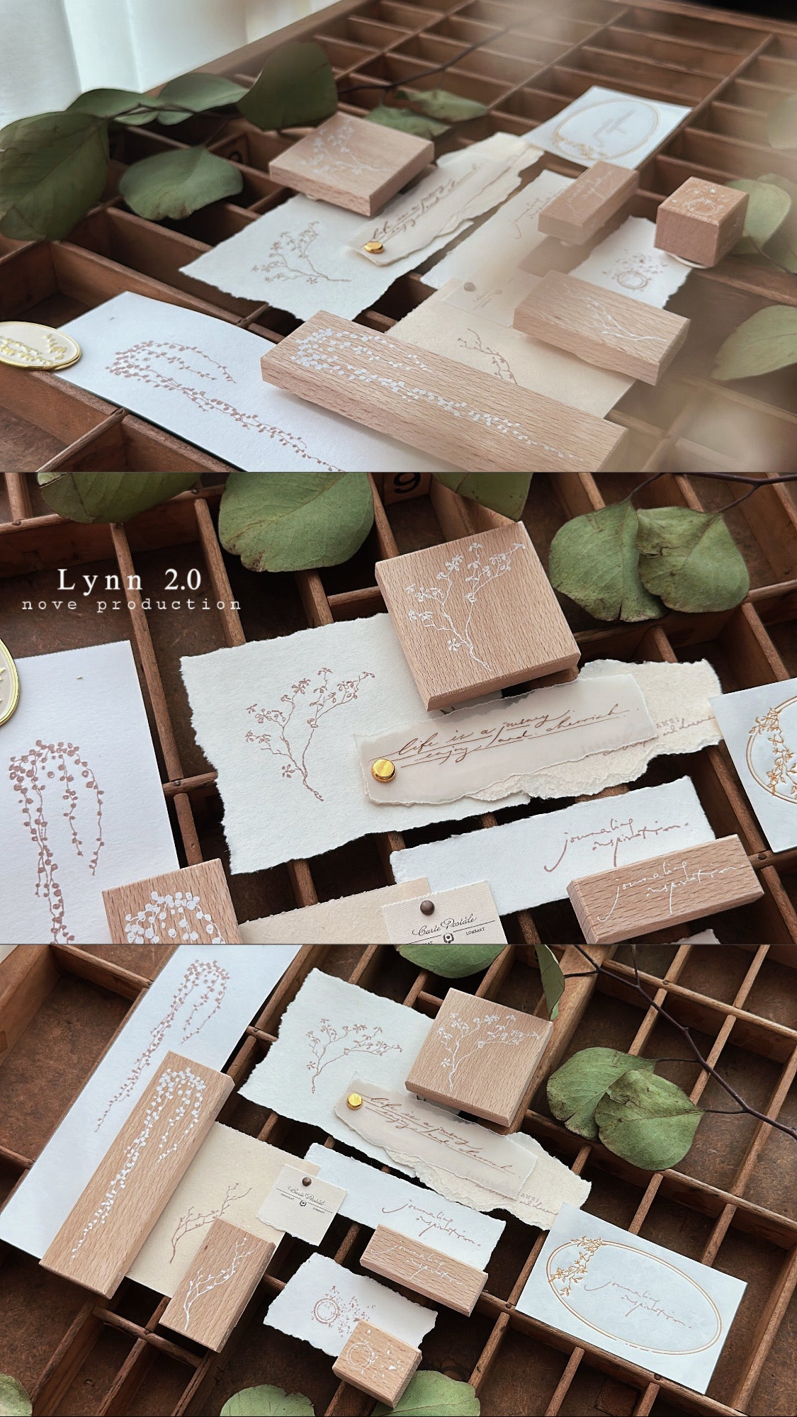 Nove Lynn 2.0 Rubber Stamp Collection (5 types)