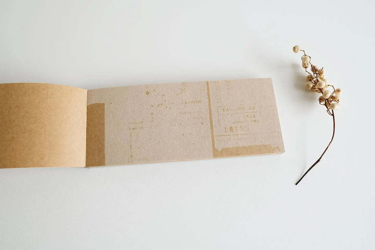 Yohaku Letterpress Memopad- (M-109) Nostalgia