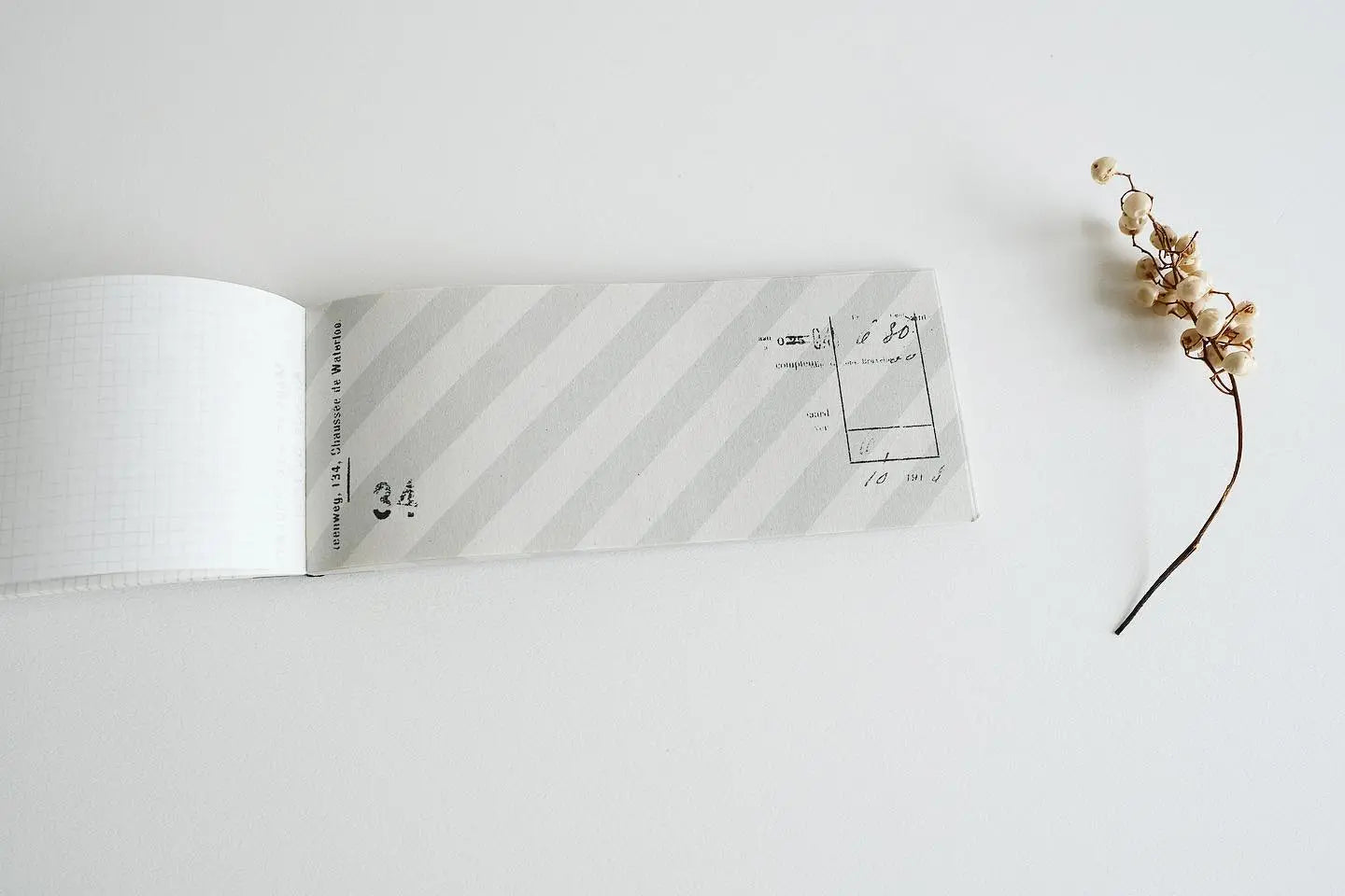 Yohaku Letterpress Memopad- (M-110) Music