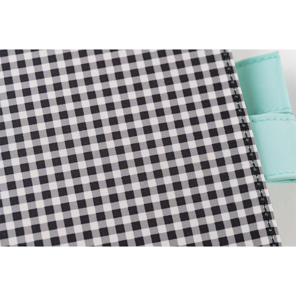 Hobonichi Techo 2024 Cousin A5 - Gingham (Black) (cover only)