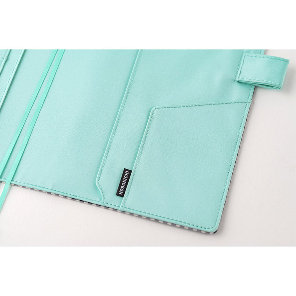 Hobonichi Techo 2024 Cousin A5 - Gingham (Black) (cover only)