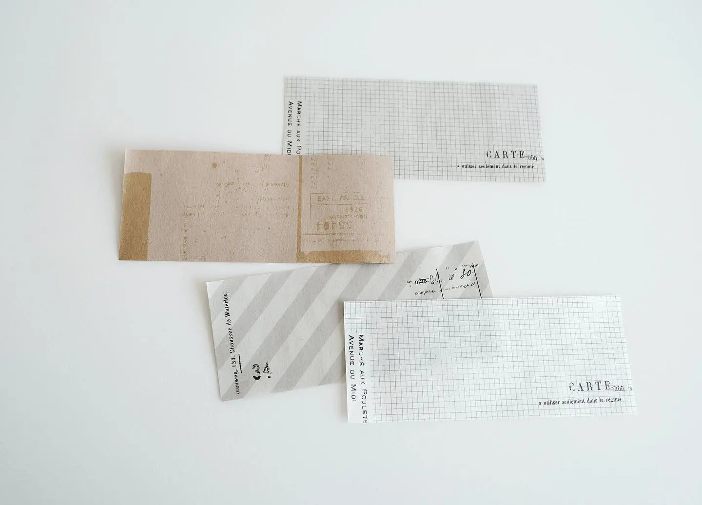 Yohaku Letterpress Memopad- (M-110) Music