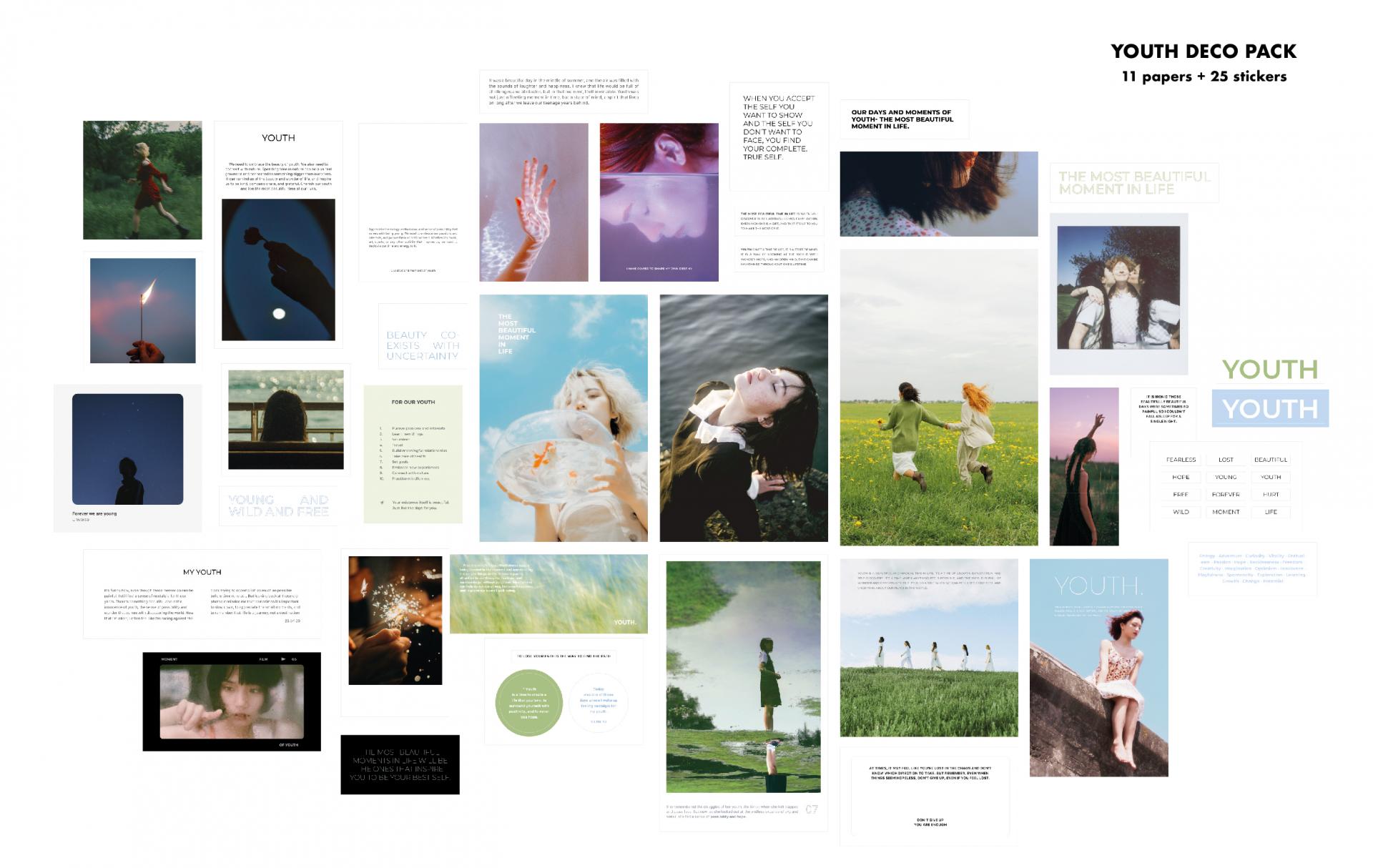Day and Moment Youth Deco Pack