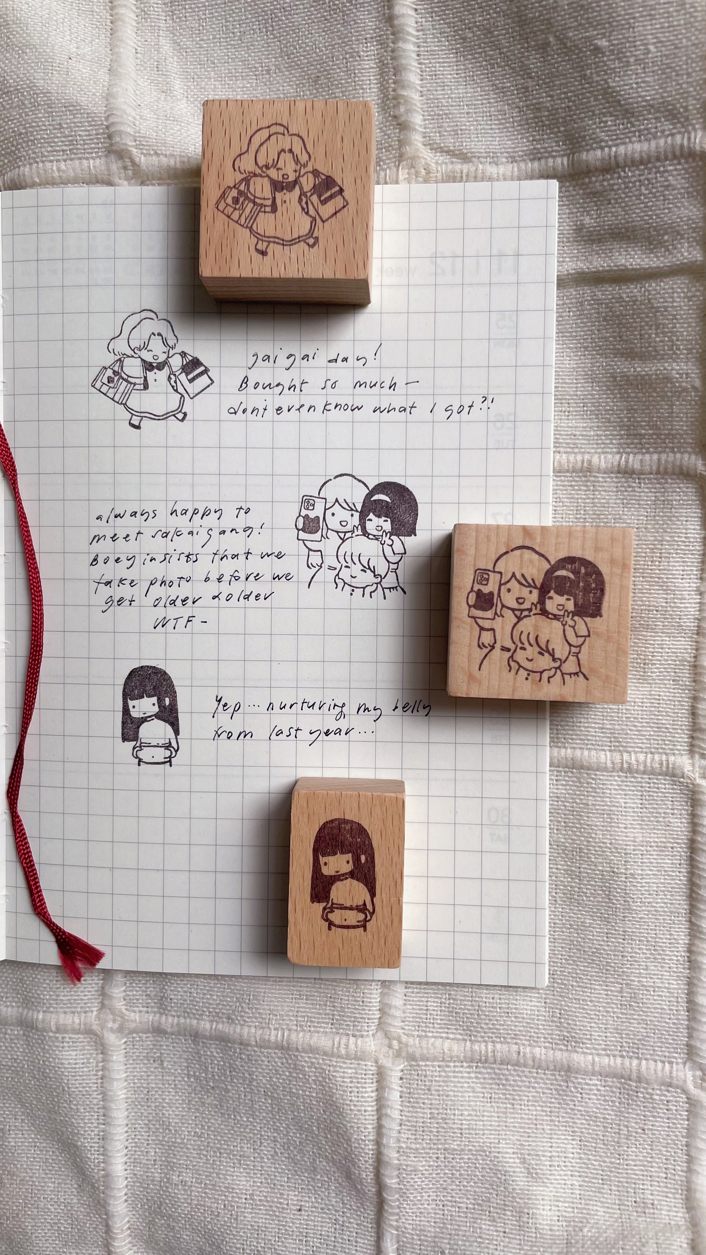 msbulat Rubber Stamp: Self-made Meat