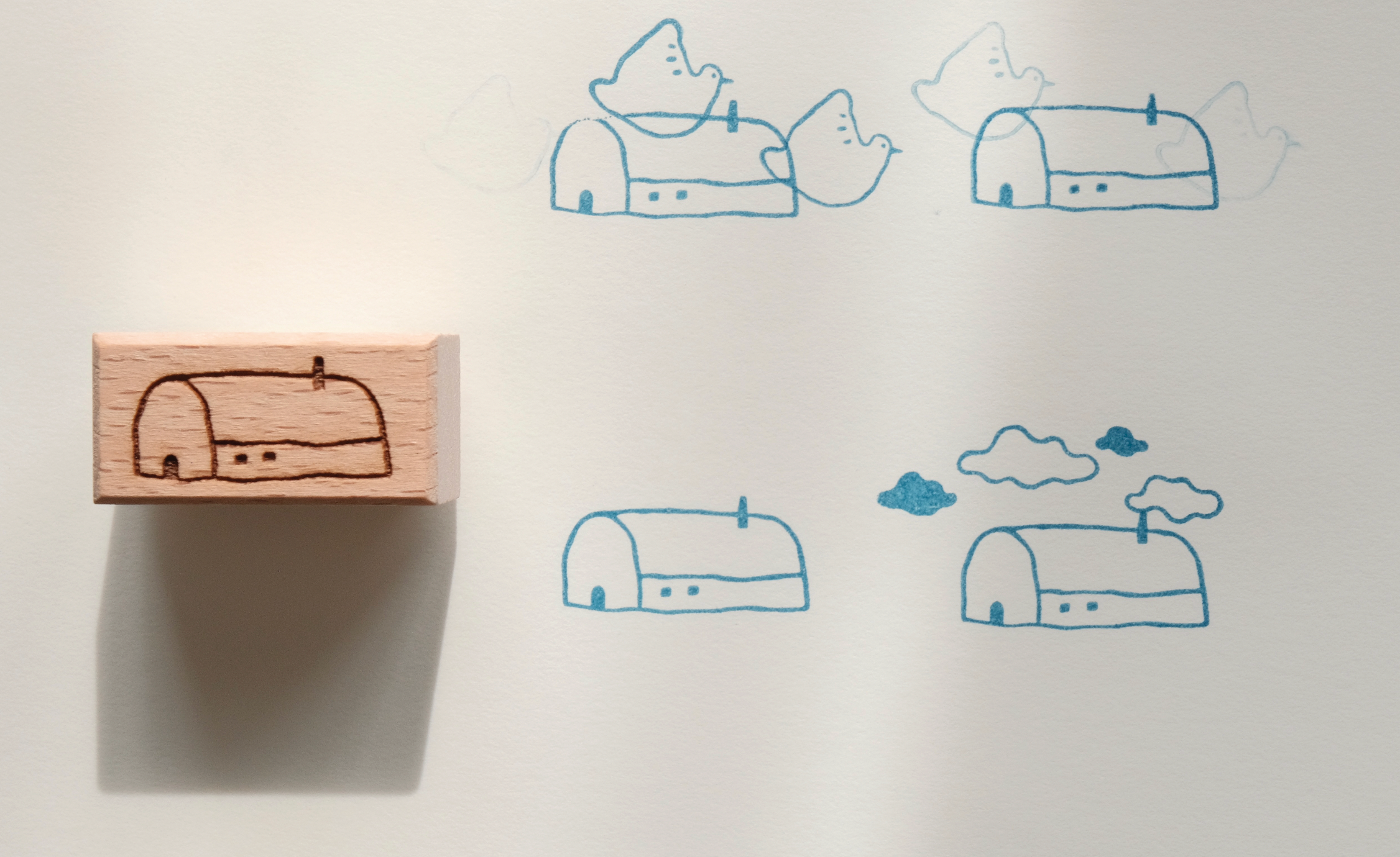 bighands Someday Rubber Stamp Series (10 designs)