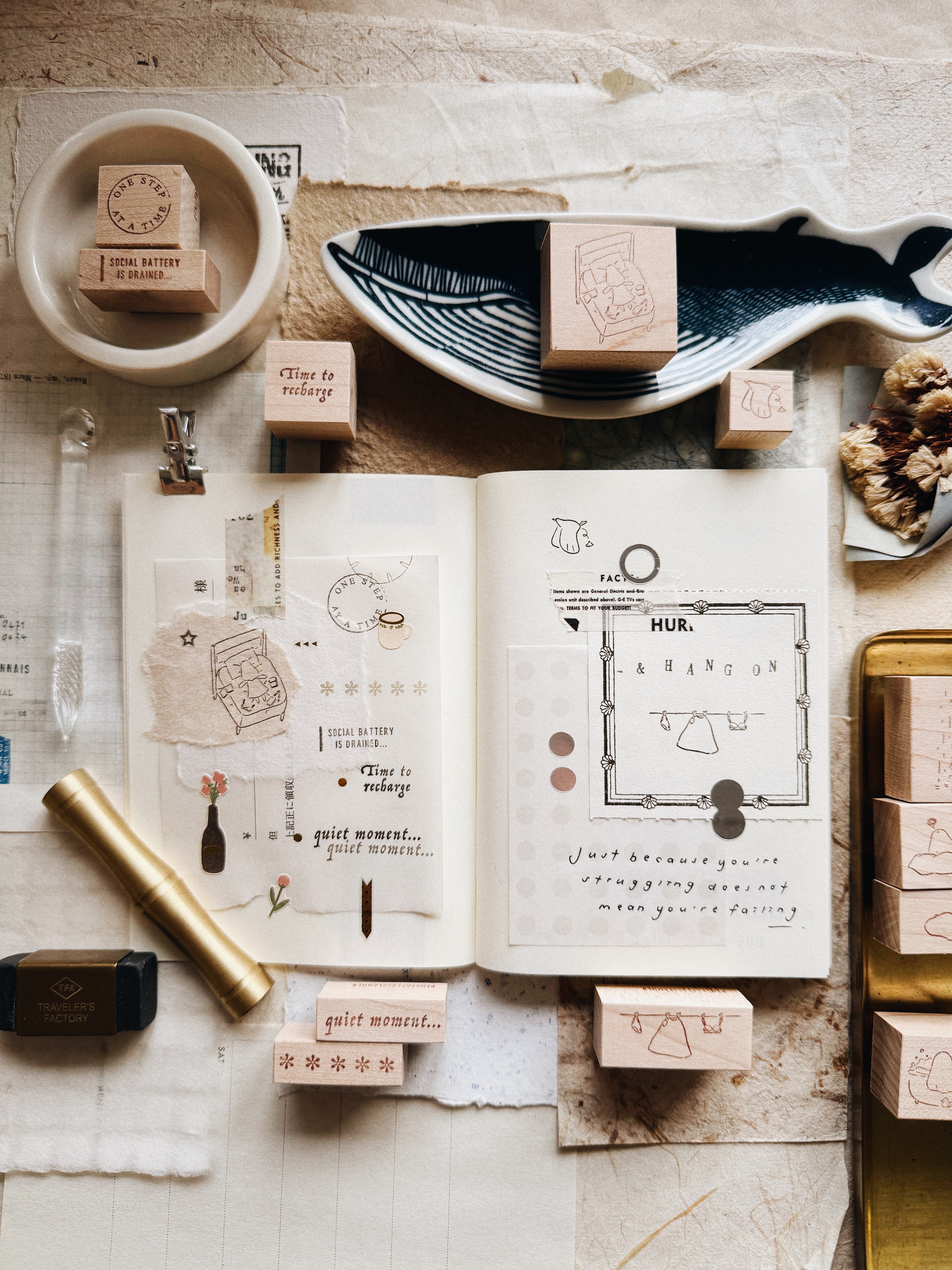 Penspapersplanner Series 8 Rubber Stamps: Silhouette (13 designs)