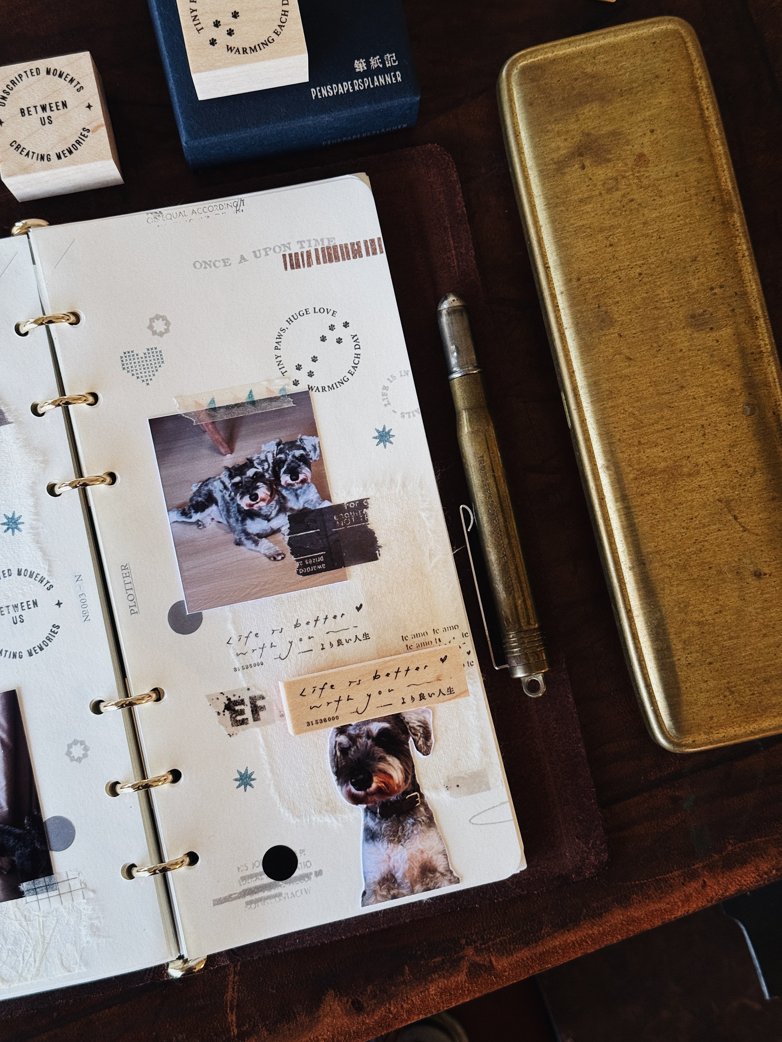 Penspapersplanner Series 8 Rubber Stamps: (10 designs)