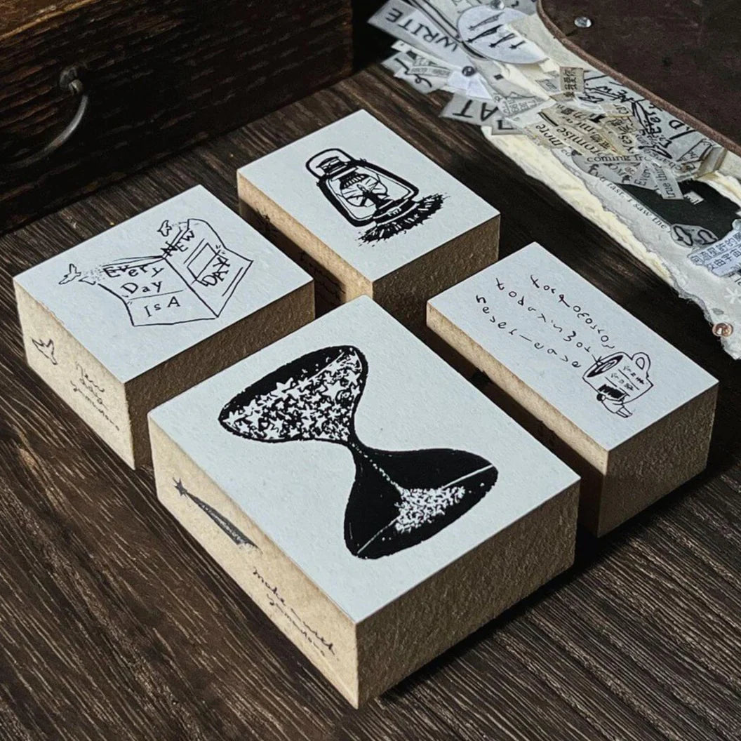 Yamadoro Messages From Life Rubber Stamp: Every Day is a New Day
