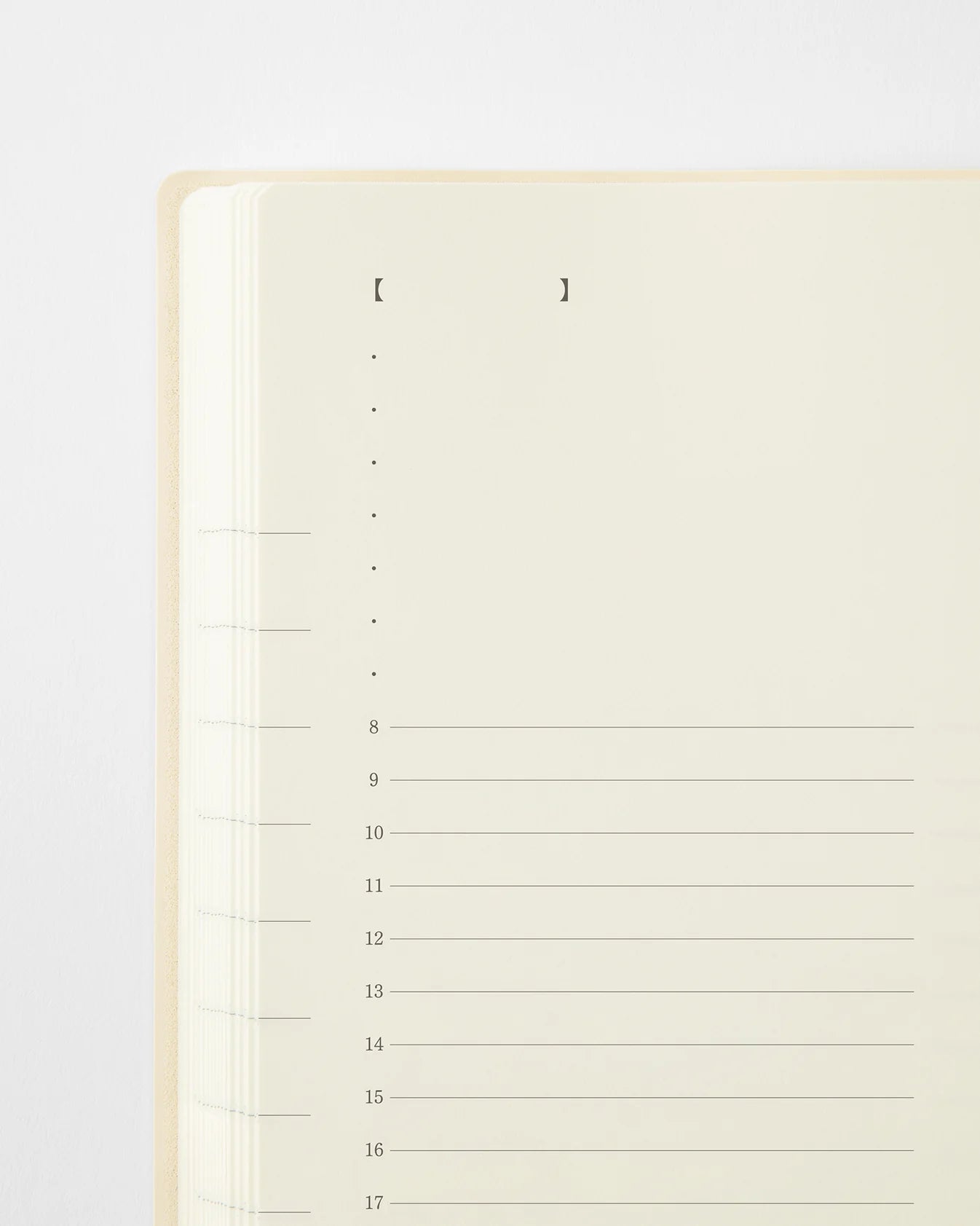 [PREORDER] Midori 2027 MD 1 Day 1 Page Diary-A5