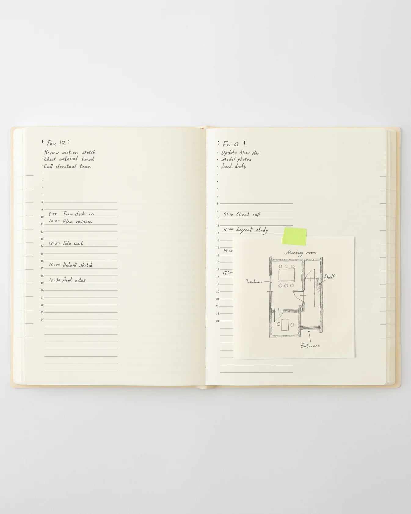 [PREORDER] Midori 2027 MD 1 Day 1 Page Diary-A5