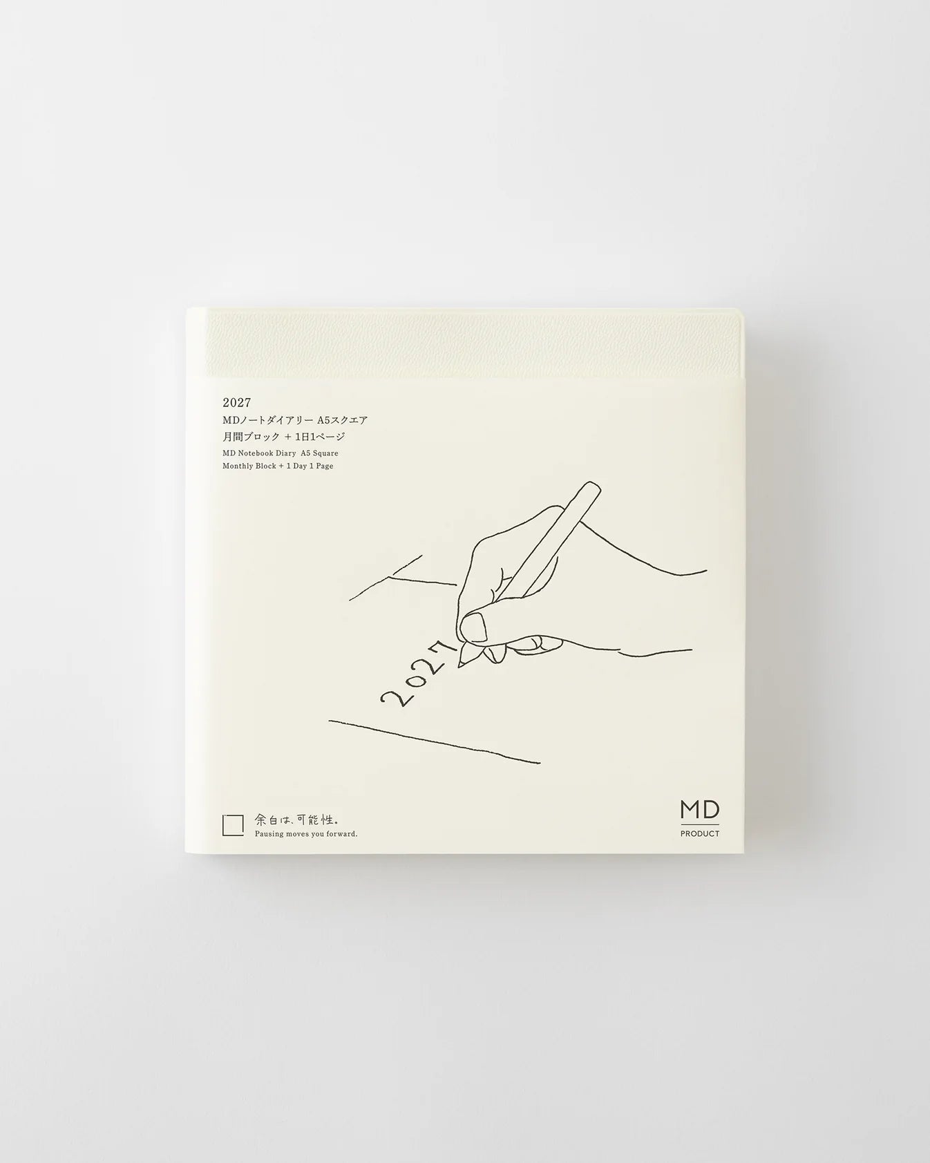 [PREORDER] Midori 2027 MD 1 Day 1 Page Diary-A5 Square