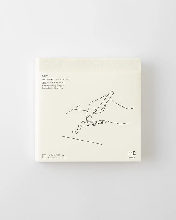 [PREORDER] Midori 2027 MD 1 Day 1 Page Diary-A5 Square