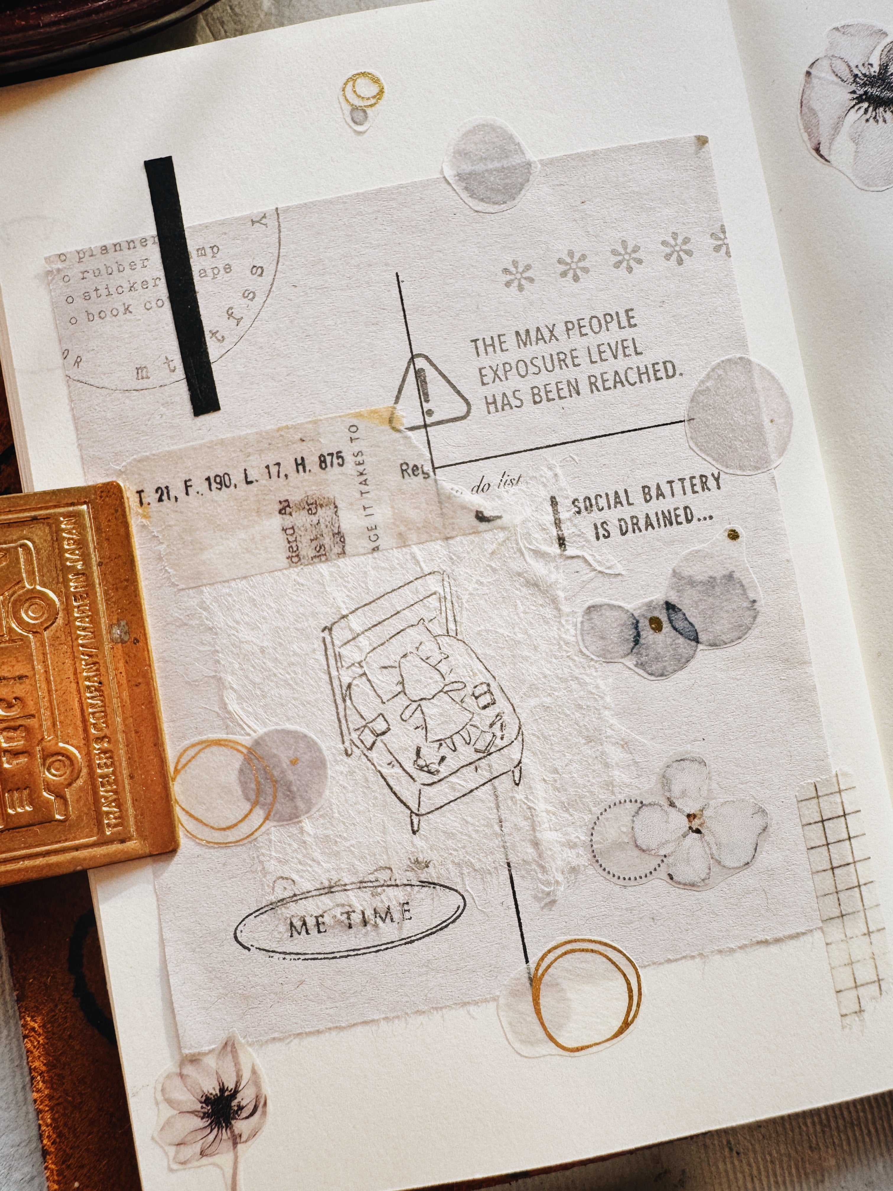 Penspapersplanner Series 8 Rubber Stamps: Silhouette (13 designs)