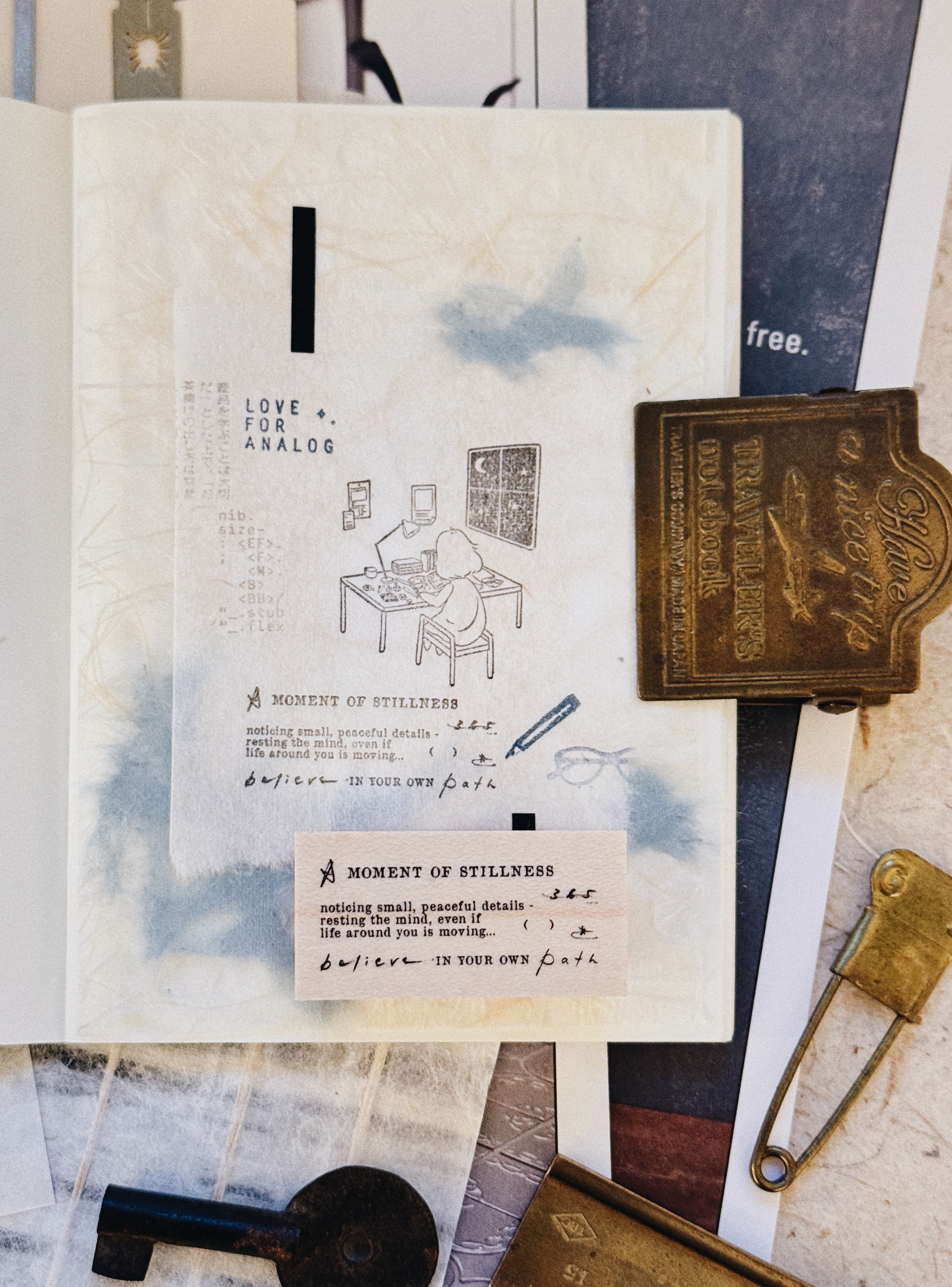 Penspapersplanner Series 8 Rubber Stamps: (10 designs)