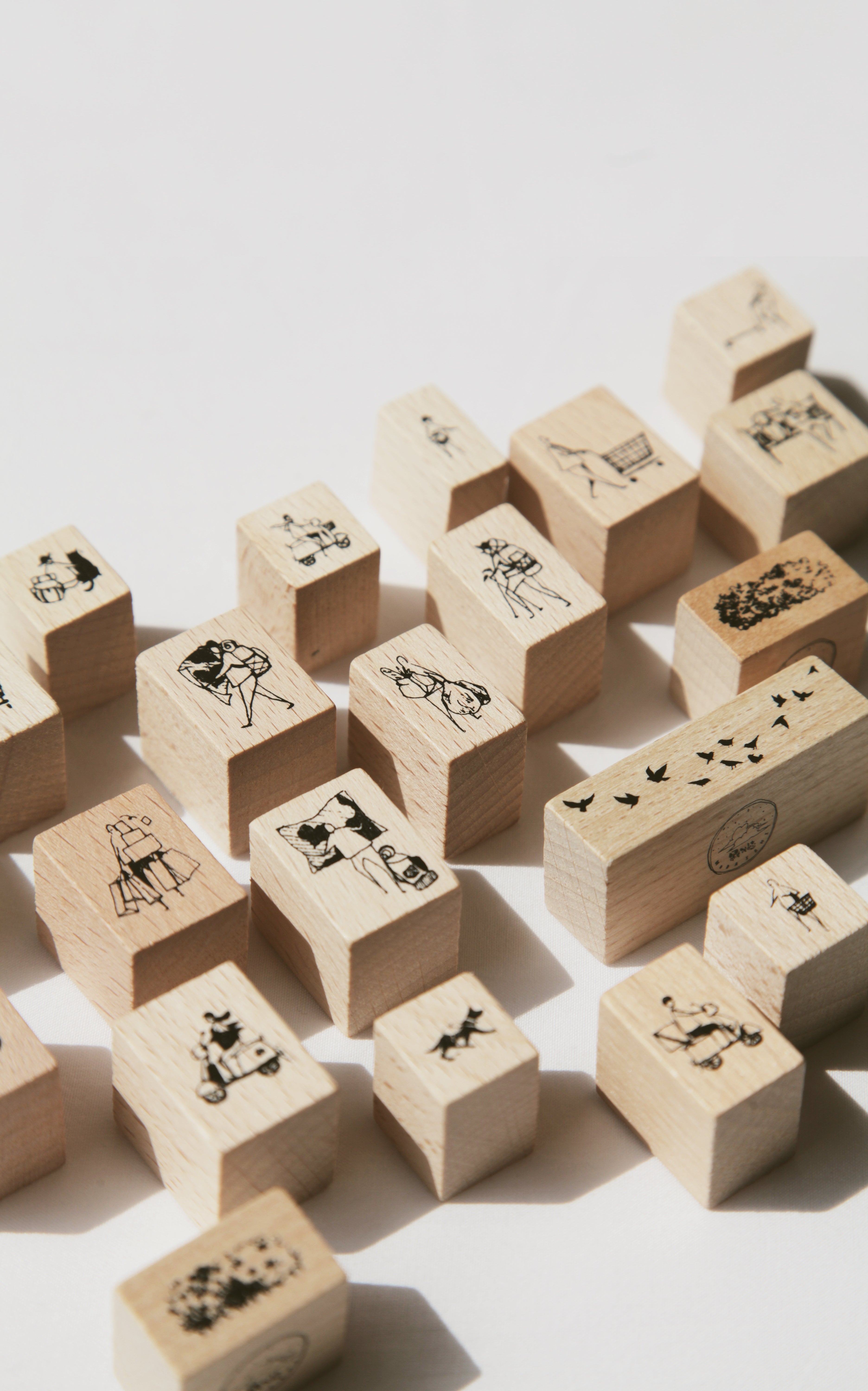 Modaizhi One Day II Rubber Stamp Set (4 sets)