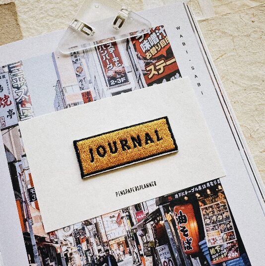 Penspapersplanner Embroidered Patch (4 designs)