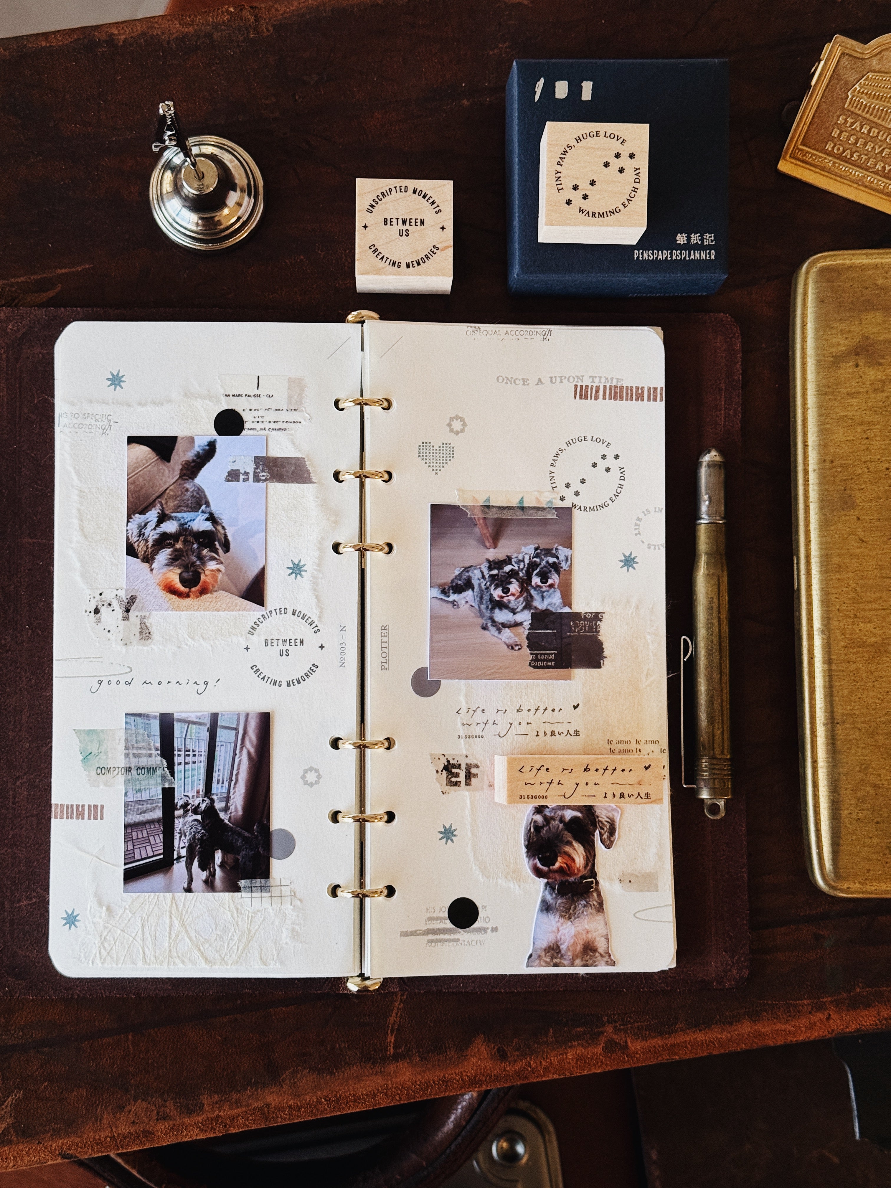 Penspapersplanner Series 8 Rubber Stamps: (10 designs)