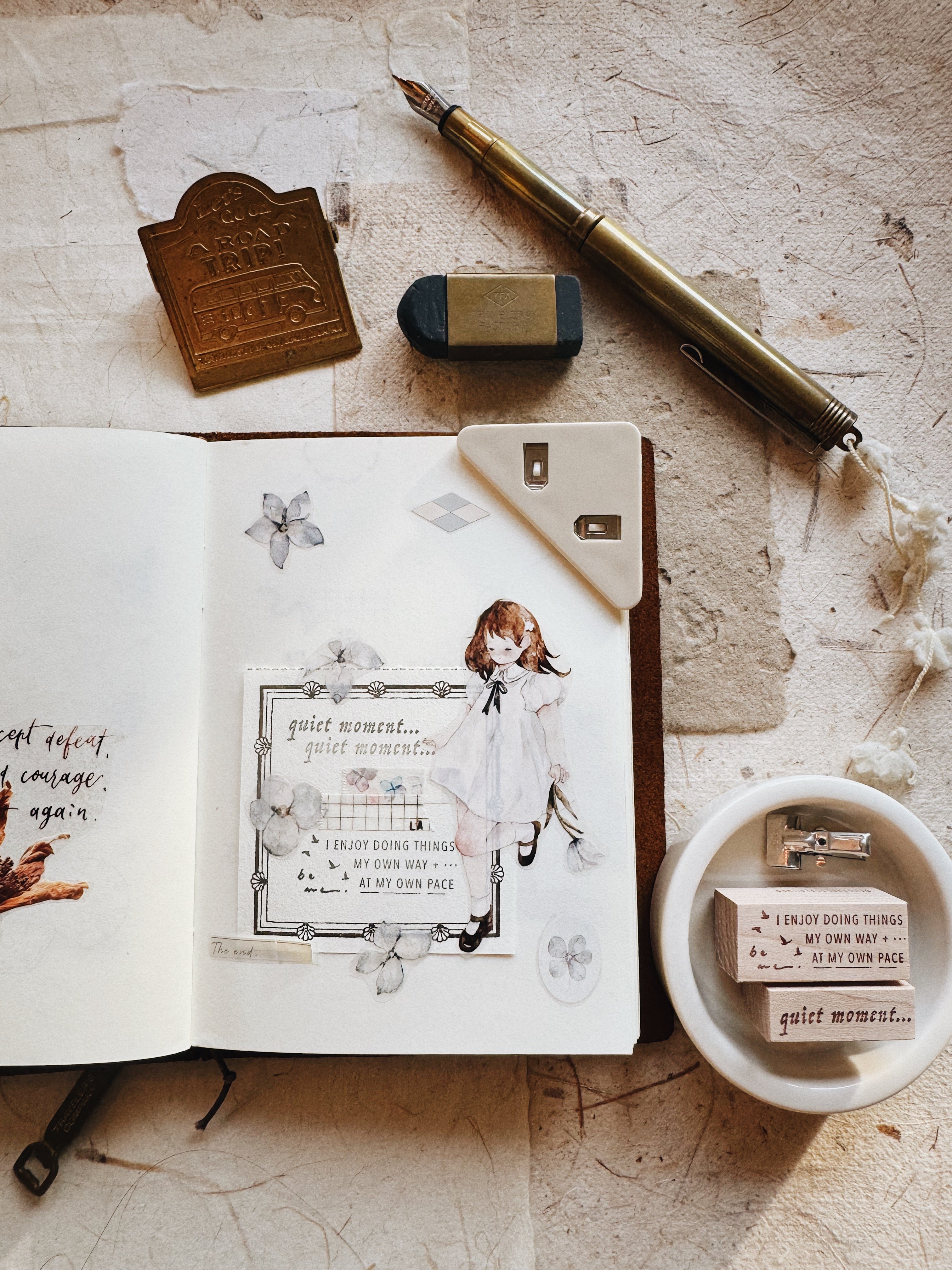Penspapersplanner Series 8 Rubber Stamps: Introvert (7 designs)